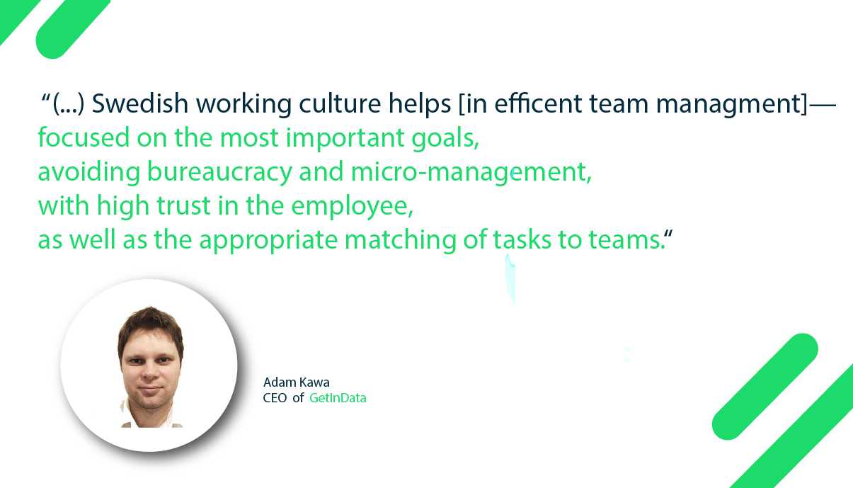 Adam Kawa, CEO of GetInData speaks about team managment in Big Data Projects.