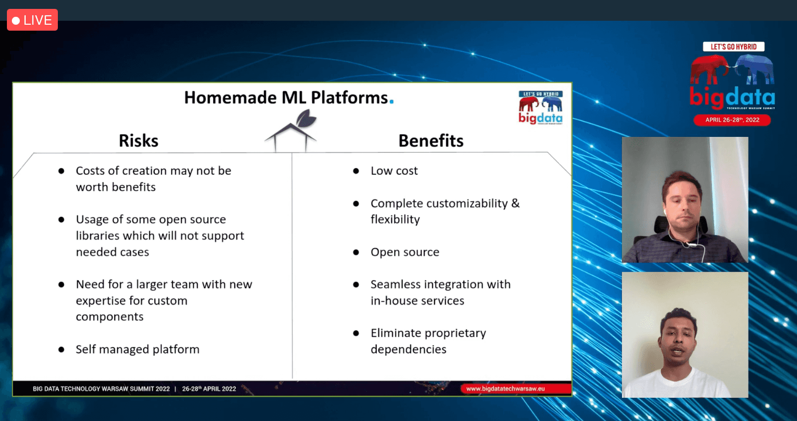 Benefits of a homemade ML Platform